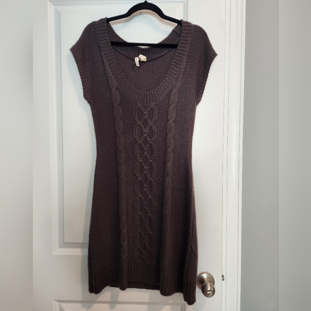 Red Camel Sweater Dress